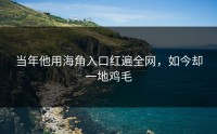 当年他用海角入口红遍全网，如今却一地鸡毛